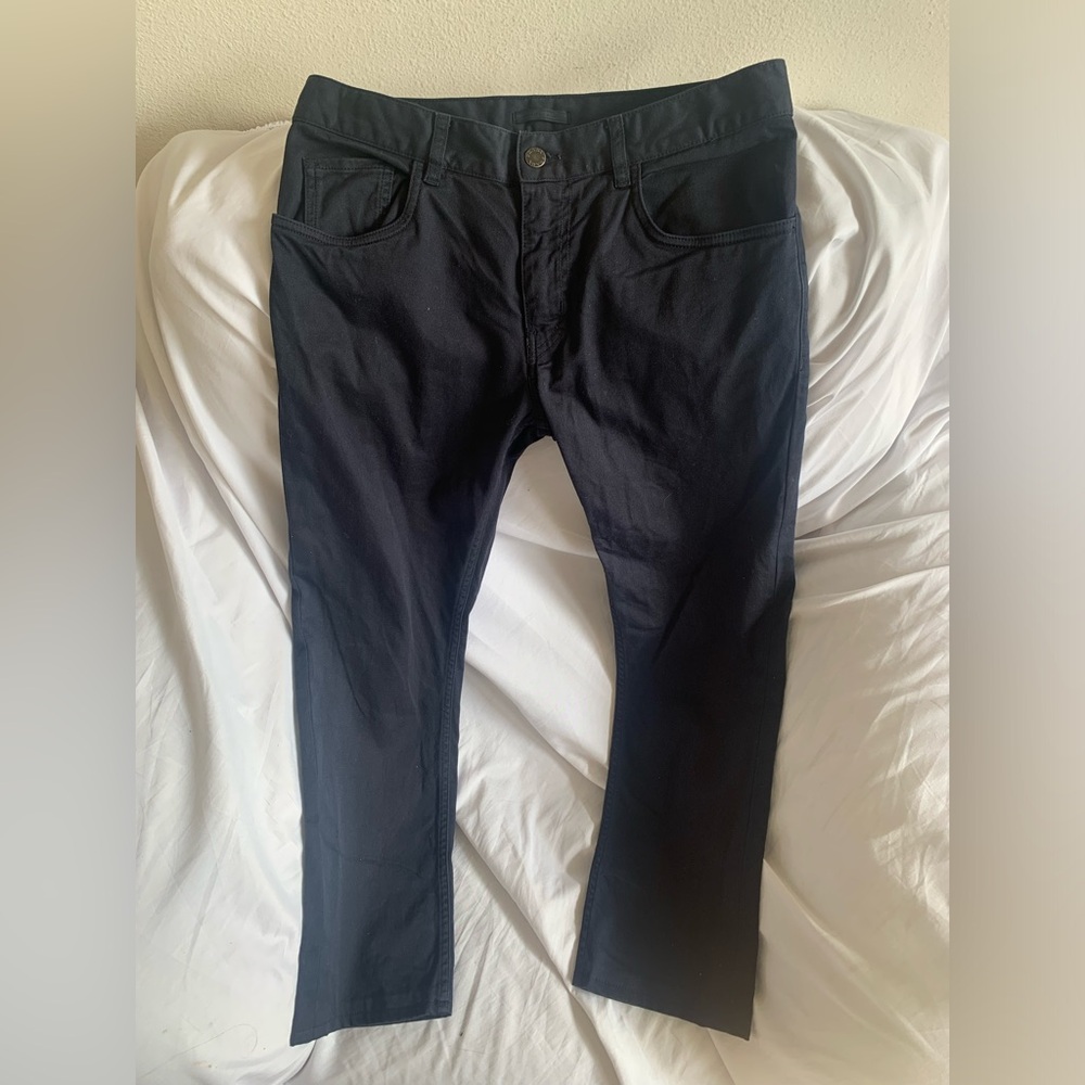 Prada Dark Navy Slim Fit Jeans 32 x 27 Denim Cotton